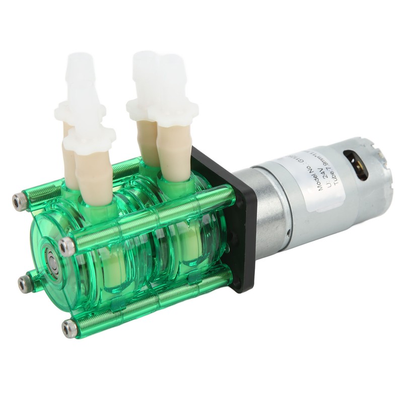 Dual Head High Flow Corrosion Resistant Peristaltic Pump Liquid Dosing