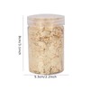 Leaf Flakes Gold with Tweezers, 10 g Imitation Gold Metallic