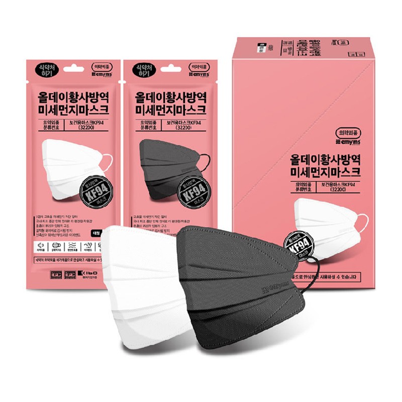 All-day K94 mask, 60 sheets of domestic disposable mask for