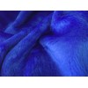 Short Plush Care Bear Faux Fur Fabric - Royal Blue,