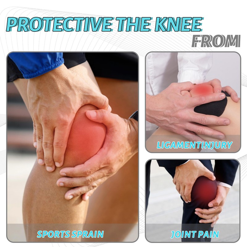 ONTYZZ Knee Pads 1 Pair Thickening Anti-Collision Sponge Knee Support