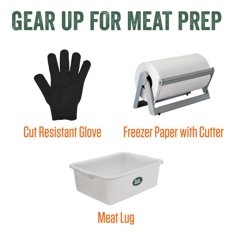 LEM Products 16" Meat Saw with Tightening Cam, Heavy Nickel-Plated