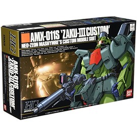 Bandai Hobby #3 AMX-011S ZAKU-III CUSTOM, Bandai HGUC Action Figure
