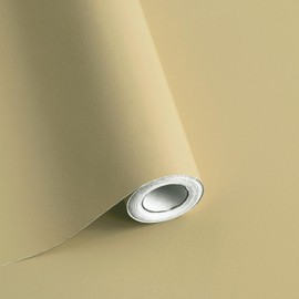 Safiyya Beige Peel and Stick Wallpaper Beige Contact Paper Solid Color Wallpaper Decorative Self Adhesive Removable Wallpaper Modern Contact Paper for Walls Vinyl Roll 118"x17.7"