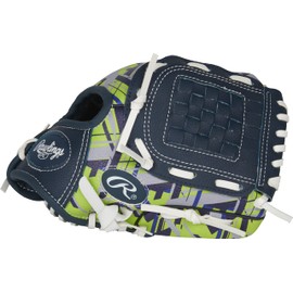 Rawlings | REMIX T-Ball & Youth Baseball Glove | Right Hand Throw | 9" | Green