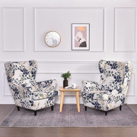 Meigeh Wingback Chair Cover Armchair Cover Armchair Cover Armchair Cover Armchair Cover Armchair Cover