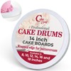Cakebon Cake Boards - Sturdy 1/2 Thick Drums - 14