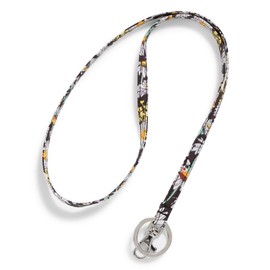 Vera Bradley Cotton Lanyard, Daisies White