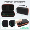 JUVAENY Wireless Microphone Case + 2Pack Mic Foam Covers for