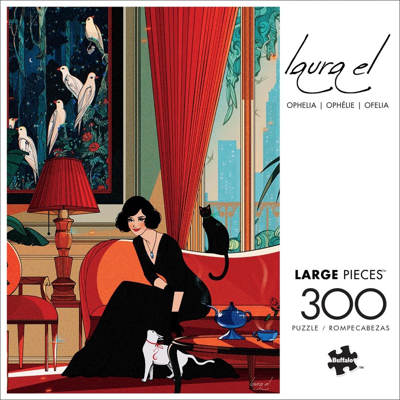 Buffalo Games - Laura El - Ophelia - Large Piece