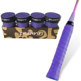 Cinta de agarre para raqueta de tenis, agarre de raqueta de bádminton, altamente elástico, resistente al desgaste, antideslizante, absorbe el sudor, adecuado para varias raquetas, equipos