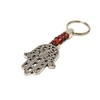 ClaroSchmuck Key Ring Hand of Fatima on Leather Cord 8