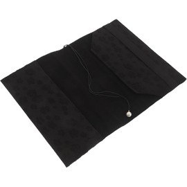 TEHAUX Bolsa Protectora de Libros y Cuadernos A5, Funda Lavable de Tela Negra Reutilizable, Adecuado para Mantener Organizados Libros de Texto y Diarios Color Aleatorio