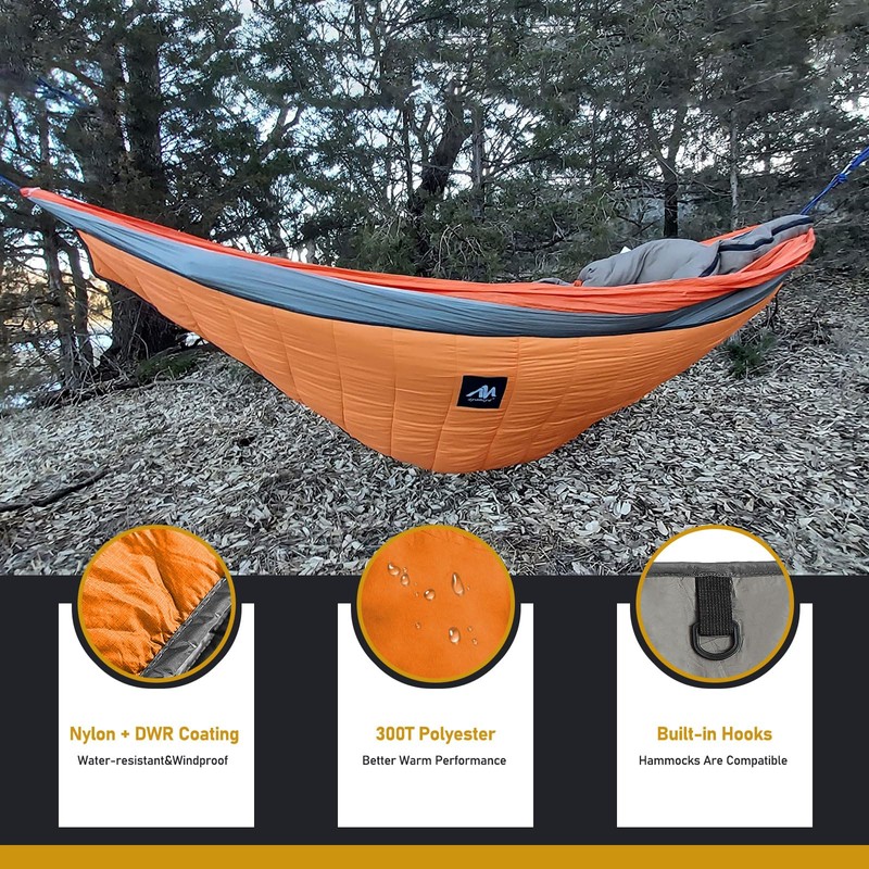 AYAMAYA Single & Double Hammock Underquilt Full Length Big Size