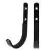 TOPINCN Archery Bow J Hook Storage Hunting Screw Black Practical