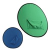 Blue Green 2 in 1 Background Screen Collapsible Portable Chromakey