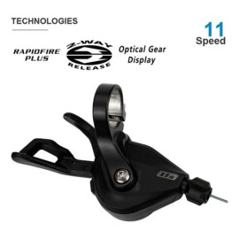 Shifter Shimano Deore Sl-m5100-ir 11v Sin Visor - Storero Color Negro