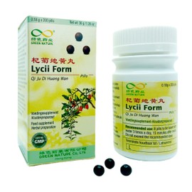 Qi Ju Di Huang Wan (Lycii Form) TCM Herbal Formula 200 Pills Green Nature