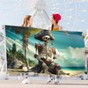 Pirate Flag – Jolly Roger Flag with Skeleton on the