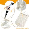 Inflatable Bedside Shampoo Basin kit, Bedridden Shower System for Disabled&