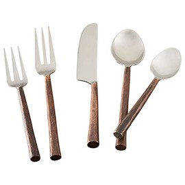 Park Designs Copper Handle Five Piece Place Setting