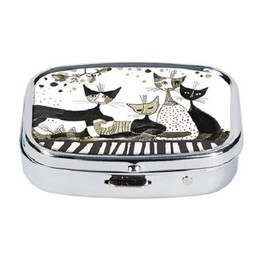 Wachtmeister Metal Pill Box for Cats Sepia Tablets