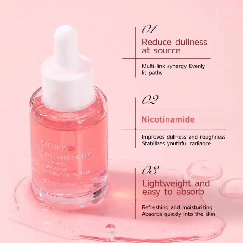 Suero Facial Moika Niacinamida 10% Txa 4% 30 Ml