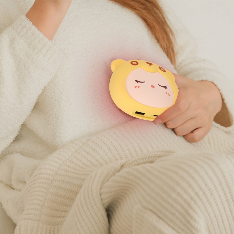 Hand Warmers Double Sided Heating 10000mAh Rechargeable Battery Rubber Mobile