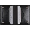 EXENTRI Miniwallet - Black RFID Blocking Slim Leather Wallet with