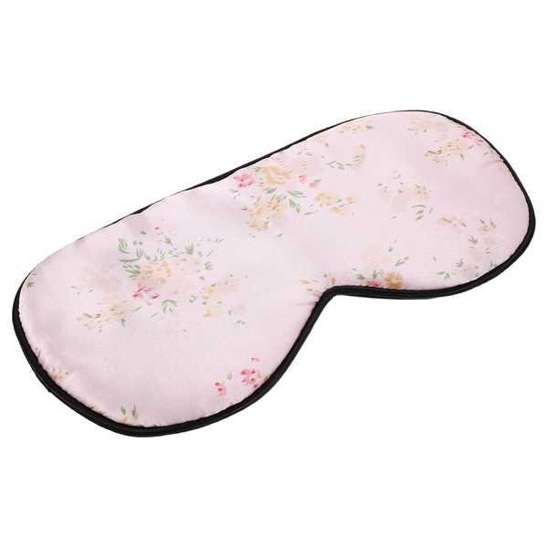 WOONEKY Weighted Sleep Eye Mask Decorative Silk Sleeping Blindfold Light