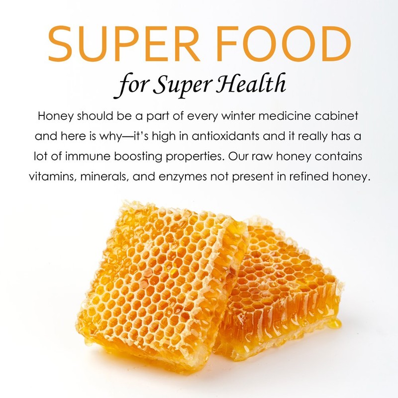 Bee Wild 100% Pure Raw Organic Unfiltered Honey - Wildflower,