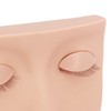 Lash Mannequin Head with 3 Pairs Replaceable Eyelid Silicone Eyelash