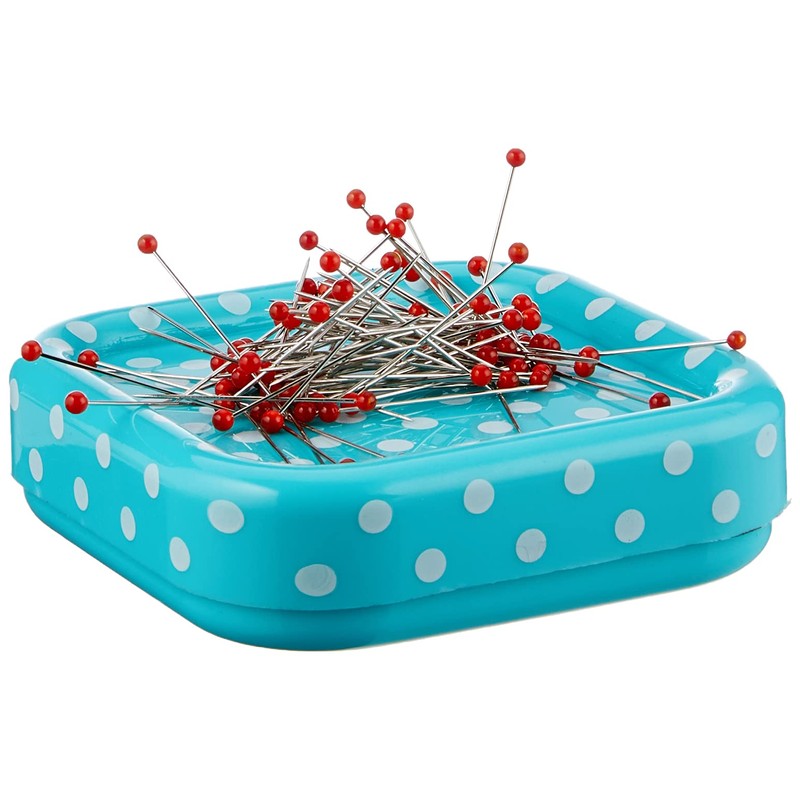 PrymLove cuscino magnetico a pois con 9 grammi di spilli