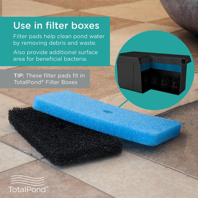 TotalPond Replacement Filter Pads for The Universal Pump Filter Box