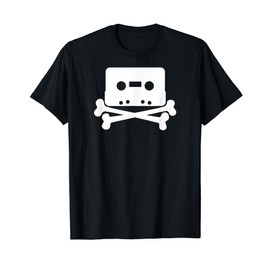 Tee Dog The Pirate Bay Tape n Crossbones T-Shirt