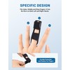 Upgraded Trigger Finger Splint, 2 Pcs Extended Double Strap Knuckle