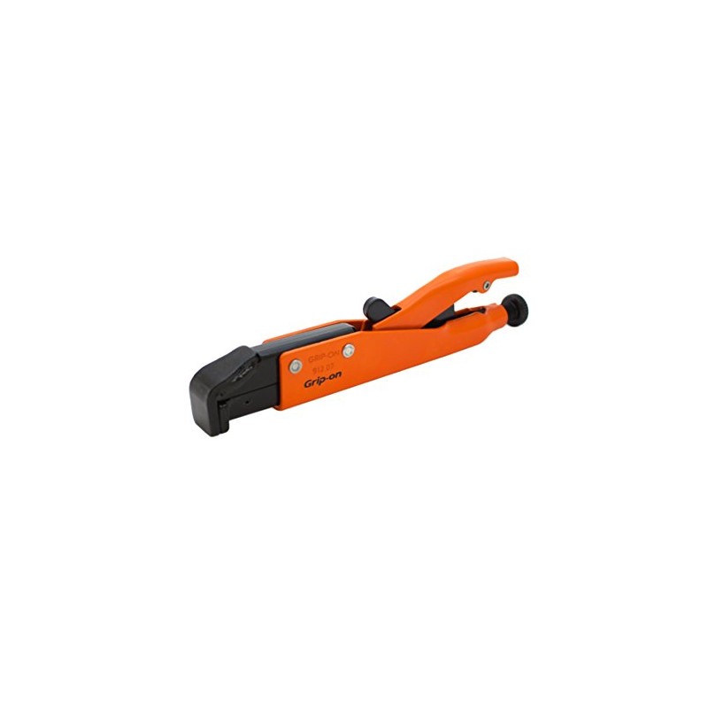 Grip-On 91207 7-Inch Axial Grip L-Shaped Locking Pliers in Orange