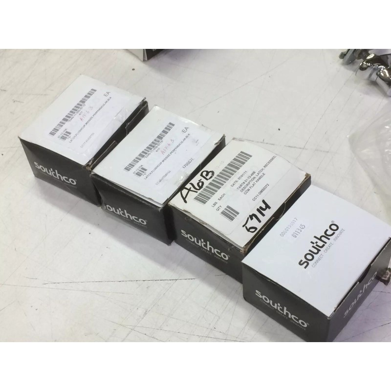 SOUTHCO 01-13-45 FLUSH CAM CUP RECESSED LATCH CCW FLAT HANDLE