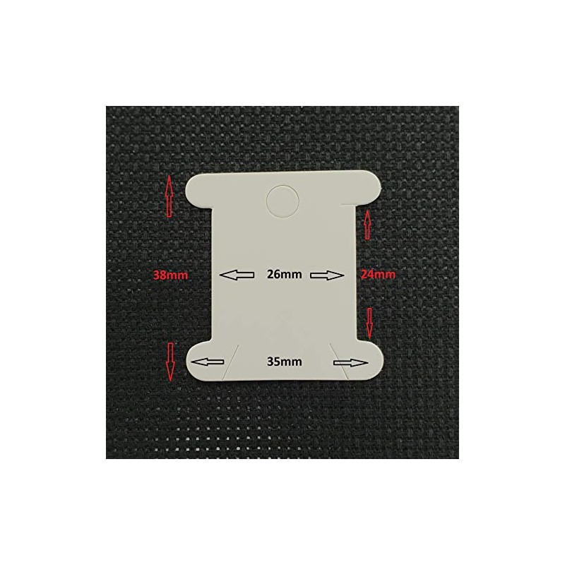 Embroidery Thread Bobbins Cardboard Cross Stitch Bobbins (100)
