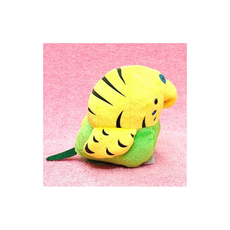 ムニュマム セキセイインコ イエロー×グリーン Mサイズ ぬいぐるみ