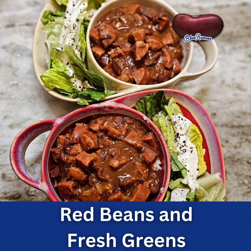 Blue Runner New Orleans Spicy Creole Cream Style Red Beans