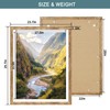 iRahmen 22x28 Poster Frame Set of 2 with Plexiglass, Wood