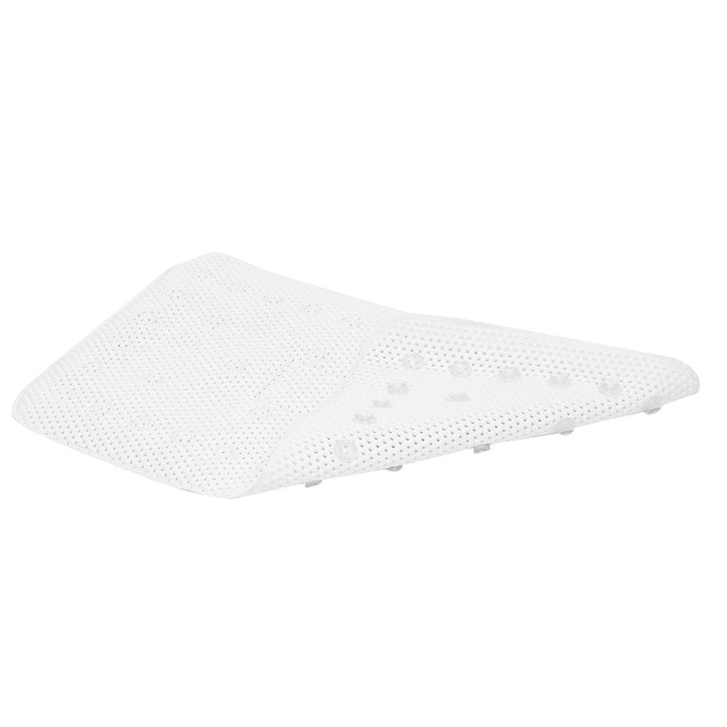 Home Basics Bath Mat, White