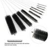 URAQT Cup Brush 細口 Jar Cleaning Brush Nylon rongutyu-buburasi Set