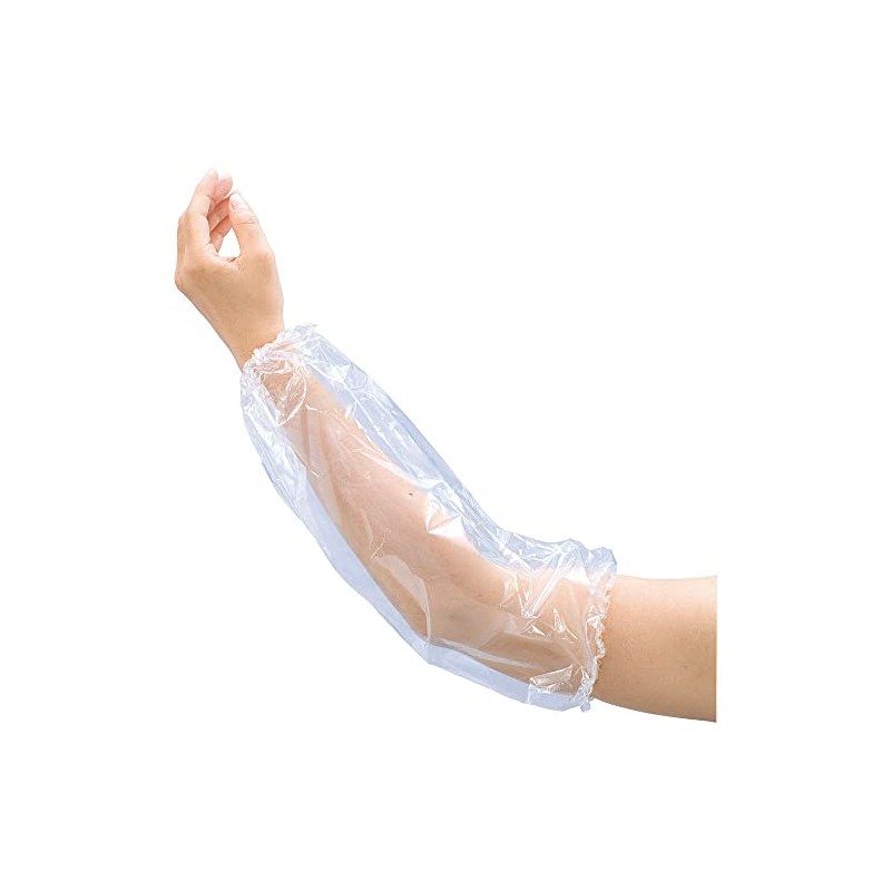 Singer Polyethylene Arm Covers (50 Pieces), Clear