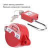 Valve Locking Safety Padlock Kit Includes 1 x Valve Lock,