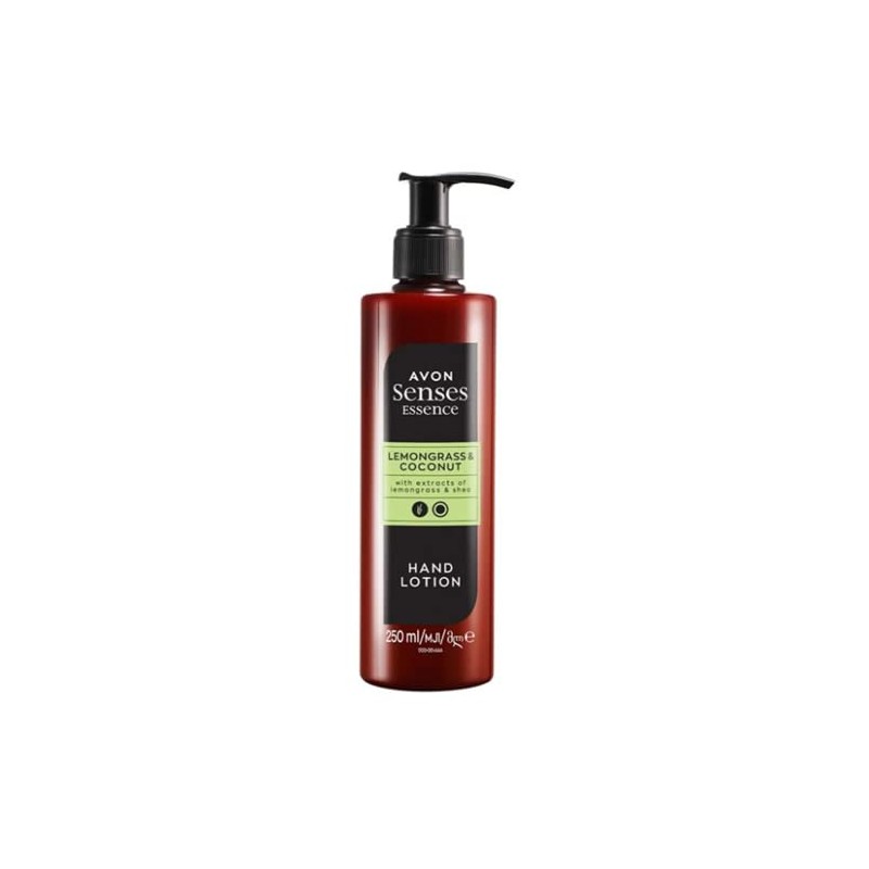 New Larger Size - Avon Senses Essence Lemongrass & Coconut
