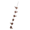 Rain Chain Watering Can Bucket Shaped Decorative 6 Cups Rainwater