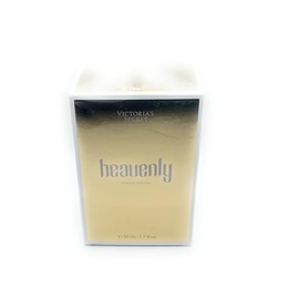 Victoria's Secret Heavenly Perfume For Women Eau de Parfum 1.7 Fluid Ounce - Warm Scent with Gold Musk, Sandalwood, Vanilla, & White Peony