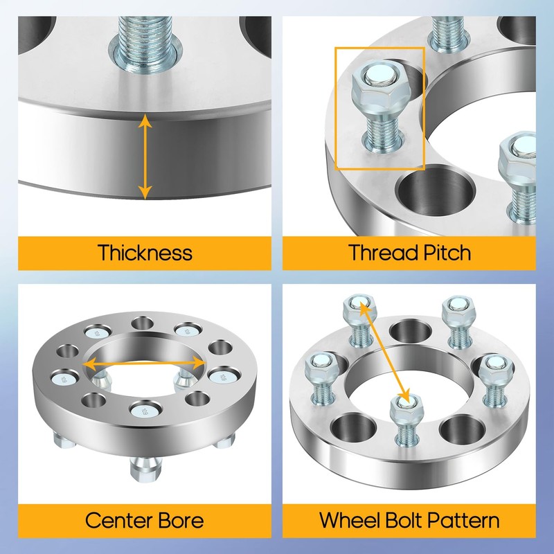 OCPTY 5x100 to 5x112 Wheel adapters 10mm 5 Lug hubcentric